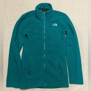The North Face Women's Teal Fleece Jacket Small